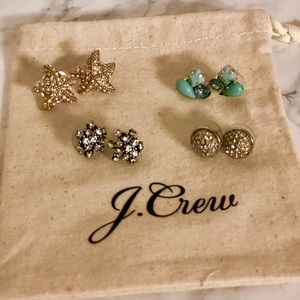 ‼️NOT AVAILABLE‼️ 🎀 J.Crew earring bundle! 🎀